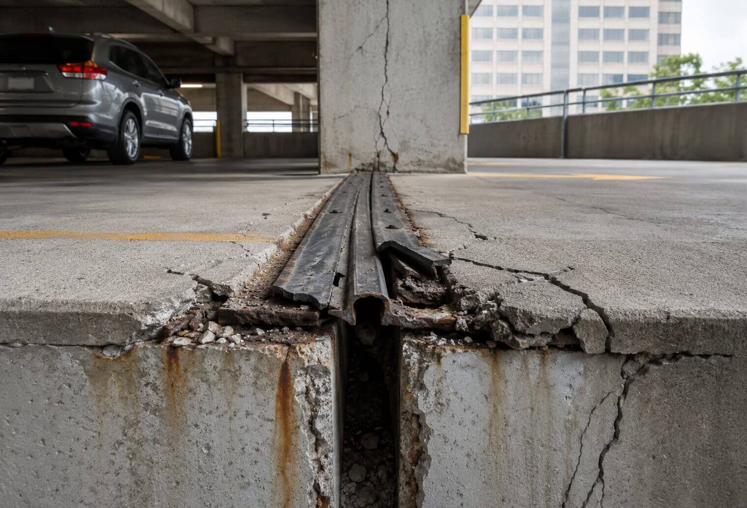 Failing Expansion Joints